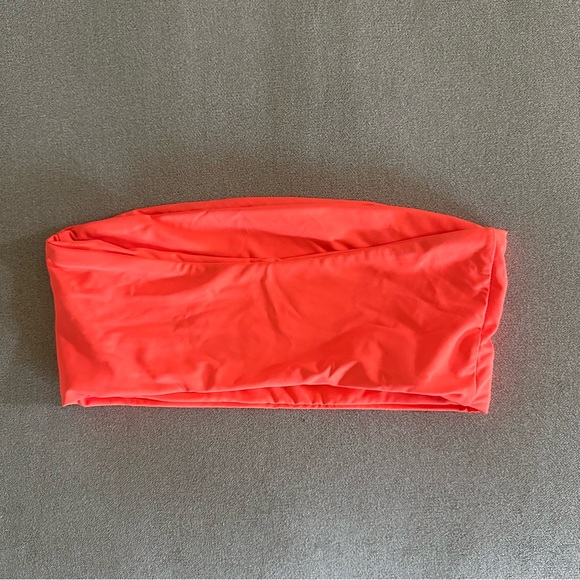 NWOT Good American better band bandeau swim top - Picture 4 of 8